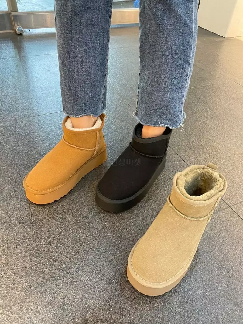 Golden Shoe - Korean Women Fashion - #momslook - dam1032 Boots - 5
