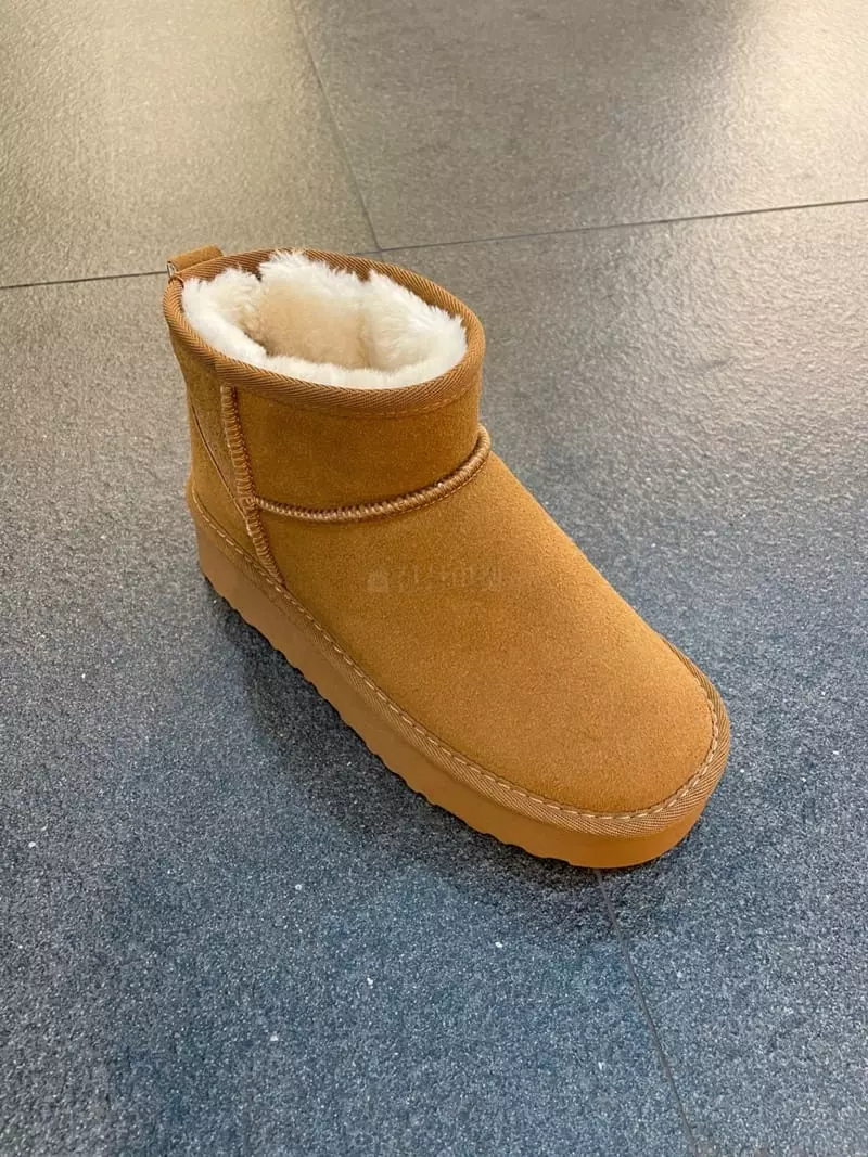 Golden Shoe - Korean Women Fashion - #momslook - dam1032 Boots - 7