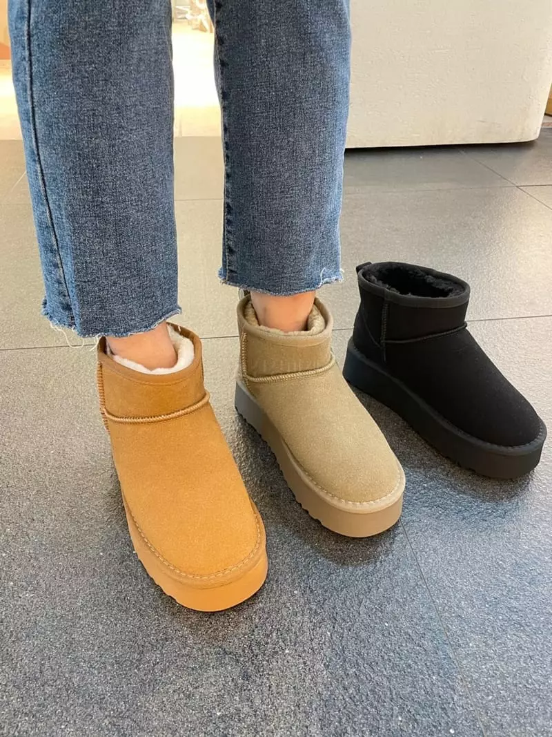 Golden Shoe - Korean Women Fashion - #momslook - dam1032 Boots - 9