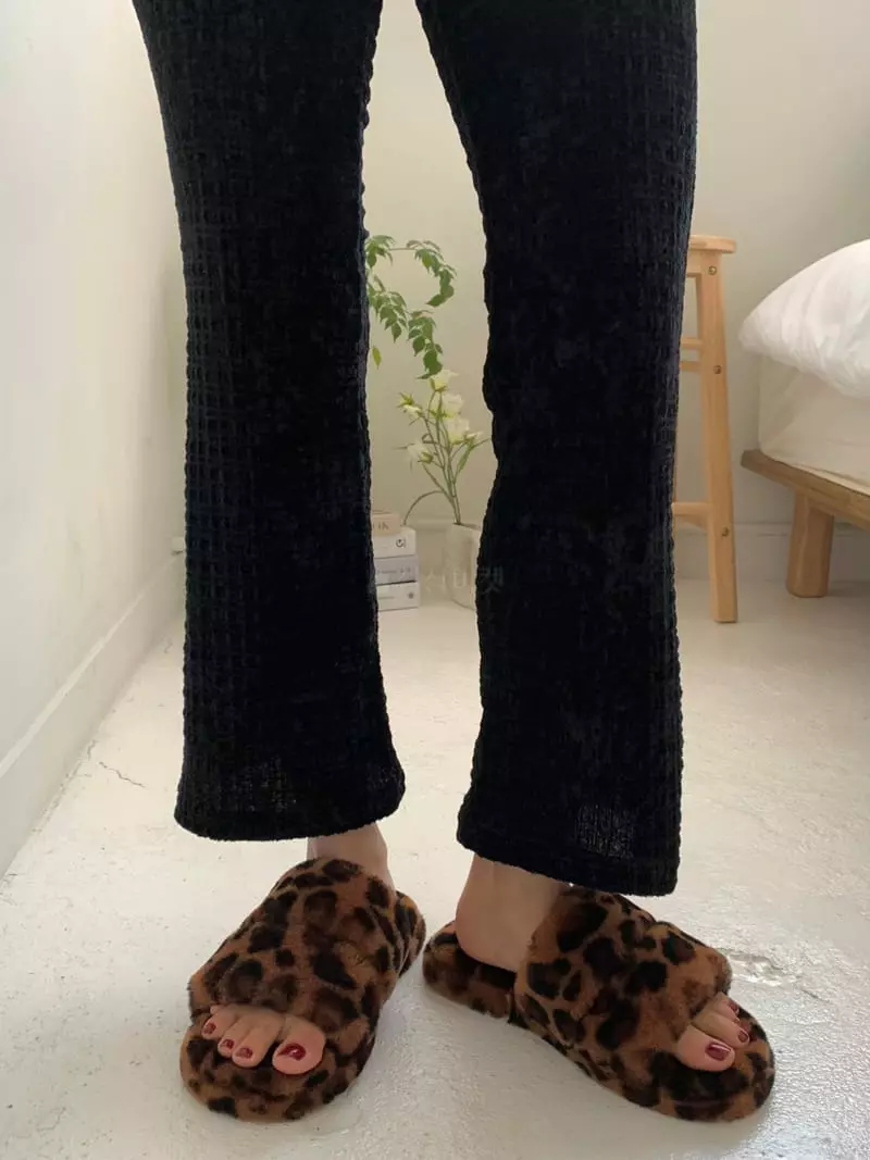 Golden Shoe - Korean Women Fashion - #momslook - i6028 Slipper - 10
