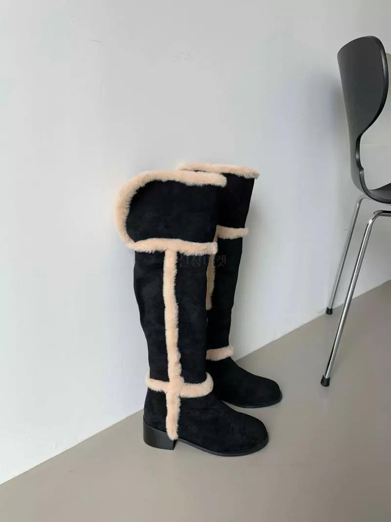 Golden Shoe - Korean Women Fashion - #momslook - i1836 Boots