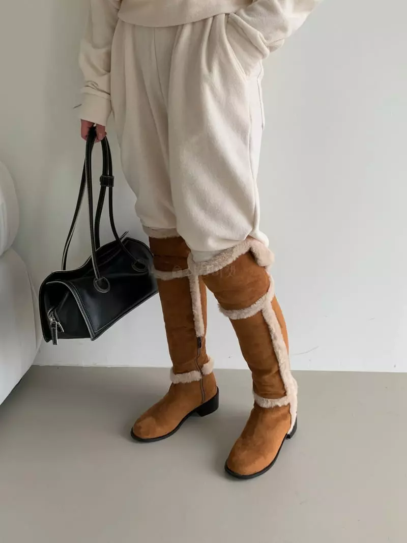 Golden Shoe - Korean Women Fashion - #momslook - i1836 Boots - 7