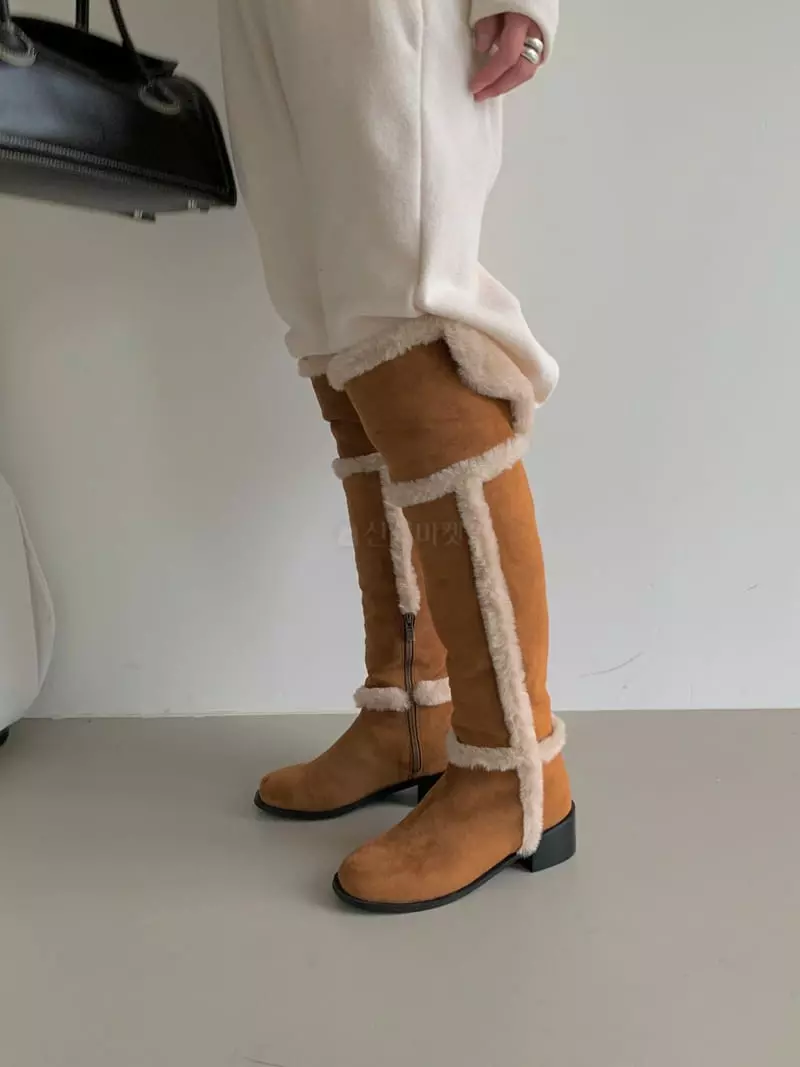 Golden Shoe - Korean Women Fashion - #momslook - i1836 Boots - 9
