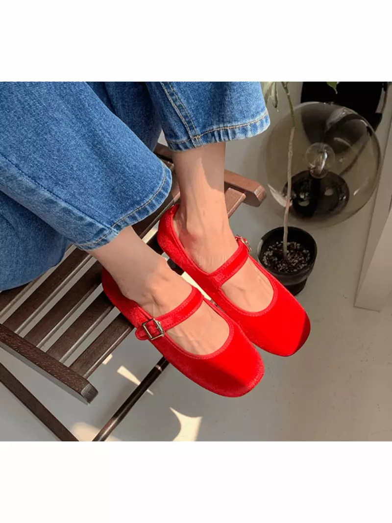 Golden Shoe - Korean Women Fashion - #momslook - ra0004 Flats - 8