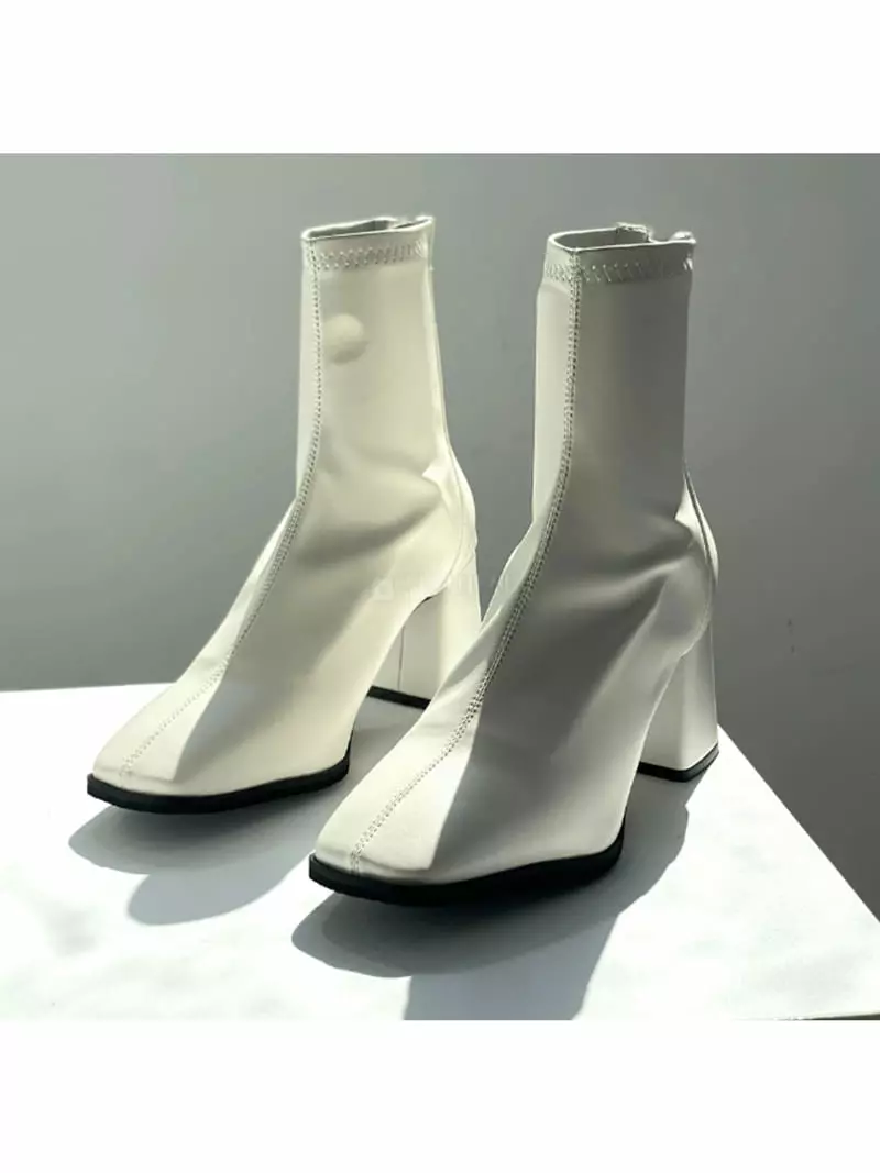 Golden Shoe - Korean Women Fashion - #momslook - bu186 Boots