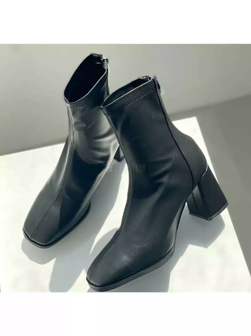 Golden Shoe - Korean Women Fashion - #momslook - bu186 Boots - 3
