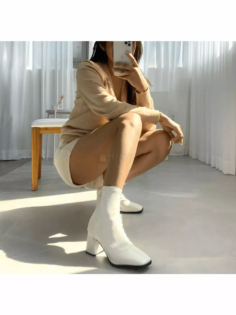 Golden Shoe - Korean Women Fashion - #momslook - bu186 Boots - 7