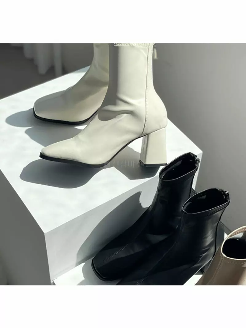 Golden Shoe - Korean Women Fashion - #momslook - bu186 Boots - 9