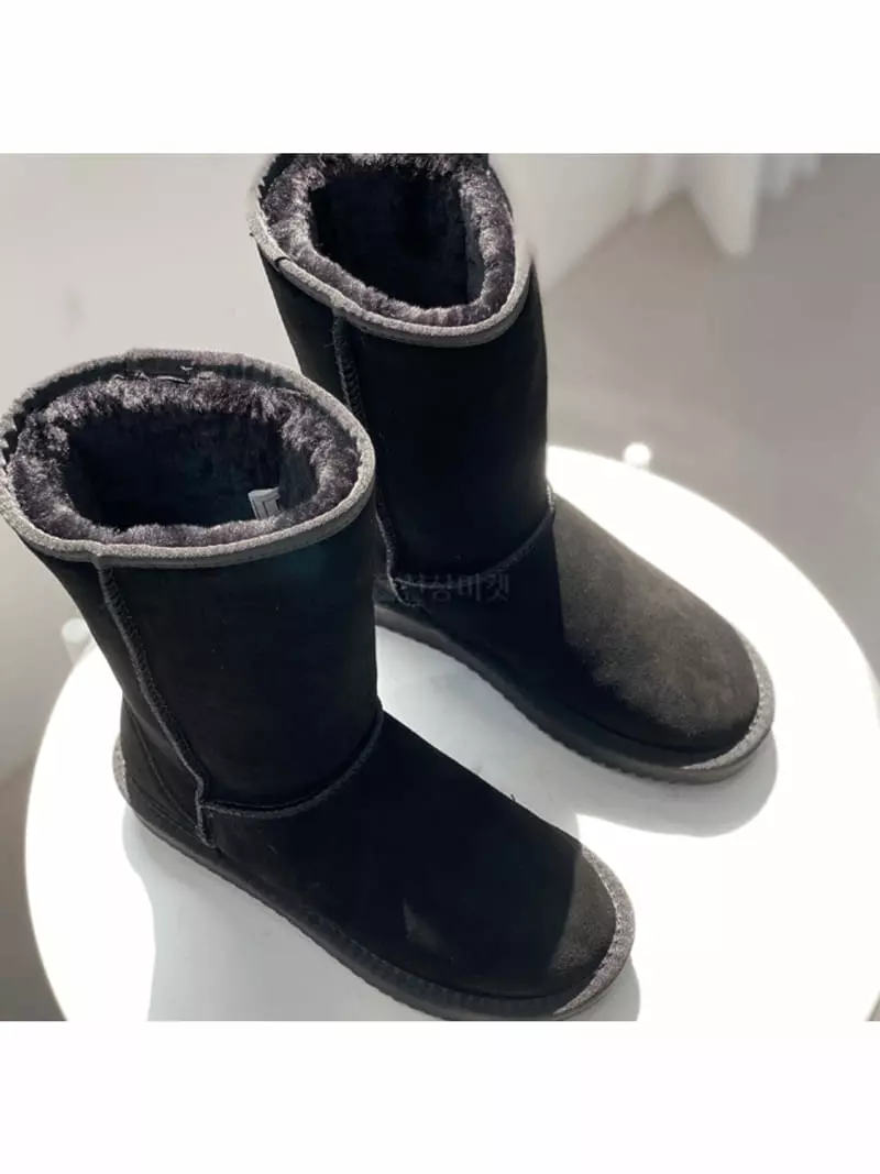 Golden Shoe - Korean Women Fashion - #momslook - bu0016 Boots - 6