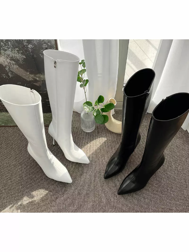 Golden Shoe - Korean Women Fashion - #momslook - bu1074 Boots - 7