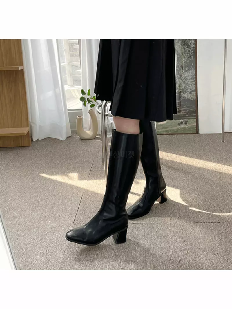 Golden Shoe - Korean Women Fashion - #momslook - bu1070 Boots - 6