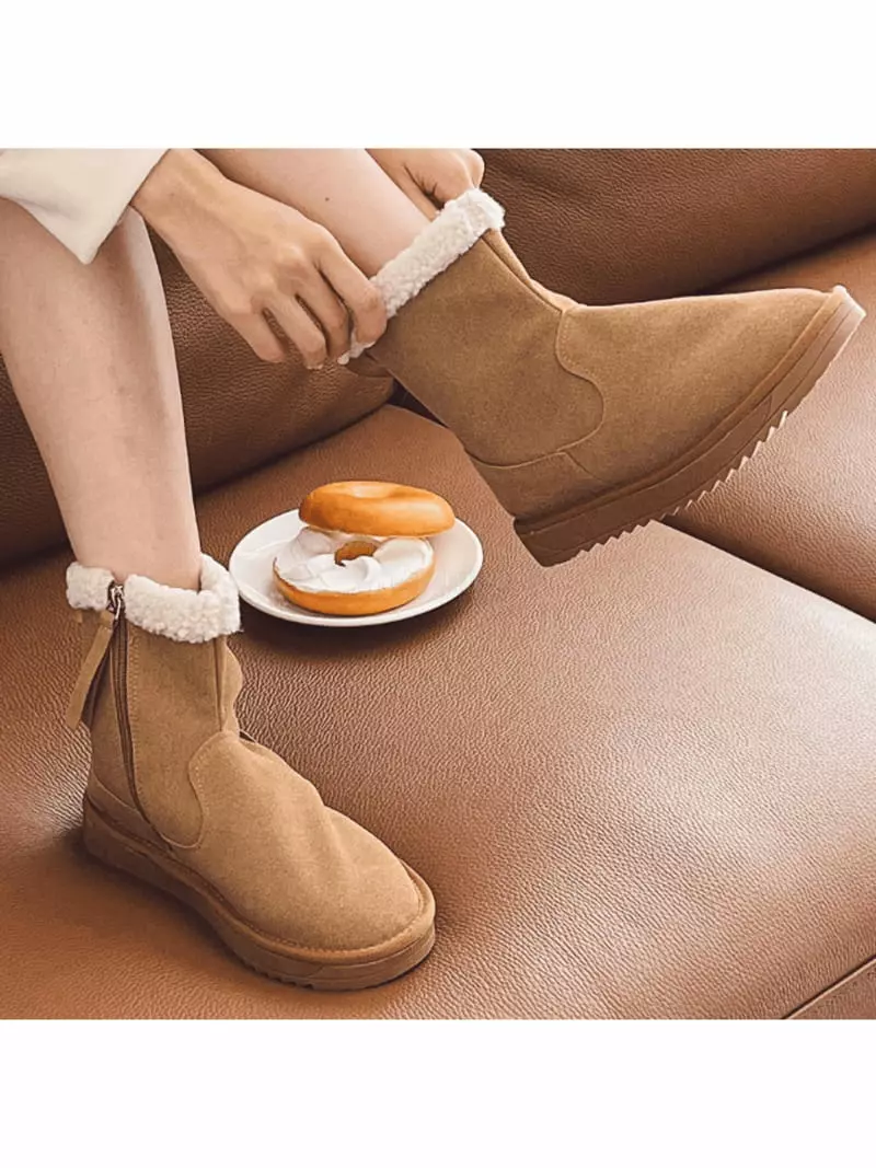 Golden Shoe - Korean Women Fashion - #momslook - DH3888 Boots - 9