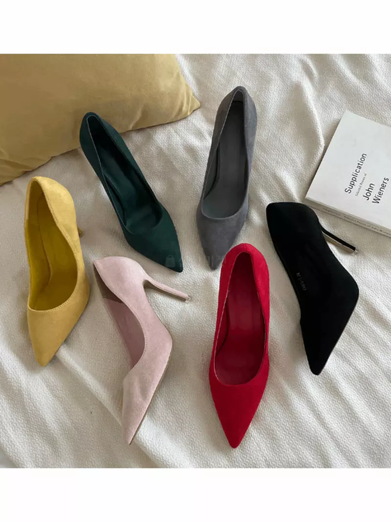 Golden Shoe - Korean Women Fashion - #momslook - ra0700 Pumps - 10