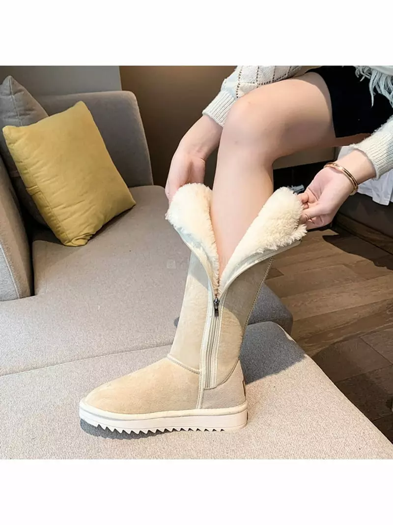 Golden Shoe - Korean Women Fashion - #momslook - ru8006 Boots - 6