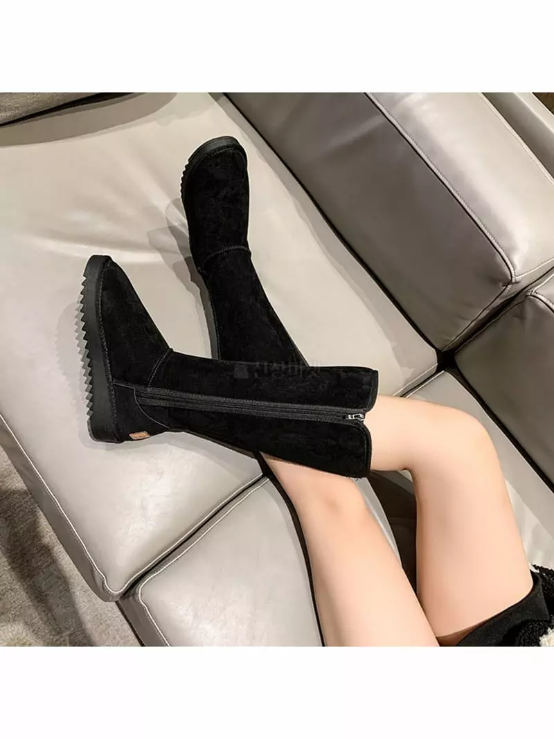 Golden Shoe - Korean Women Fashion - #momslook - ru8006 Boots - 8