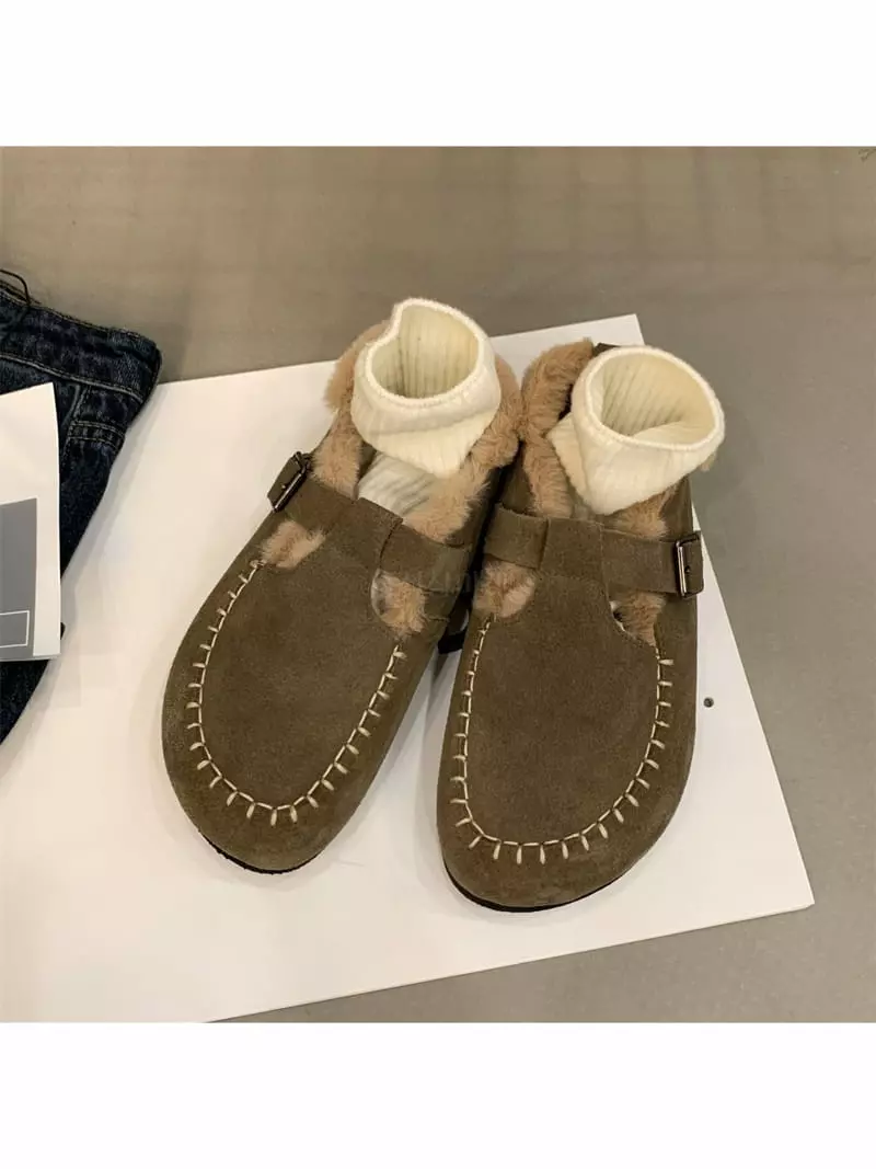 Golden Shoe - Korean Women Fashion - #momslook - ru815 Loafer - 7