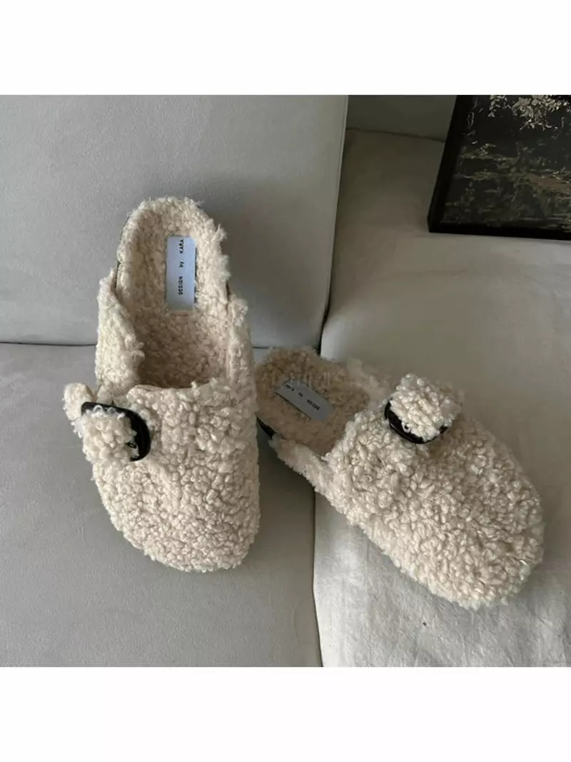 Golden Shoe - Korean Women Fashion - #womensfashion - ka5409 Slipper - 4