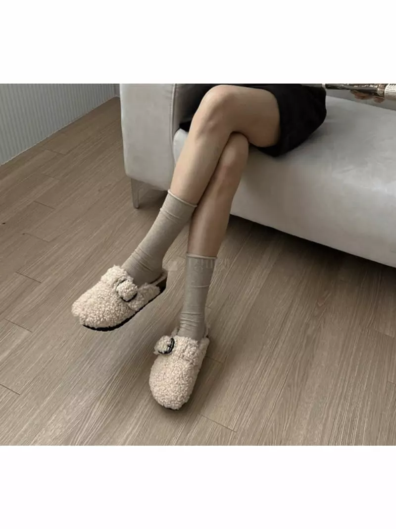 Golden Shoe - Korean Women Fashion - #momslook - ka5409 Slipper - 6