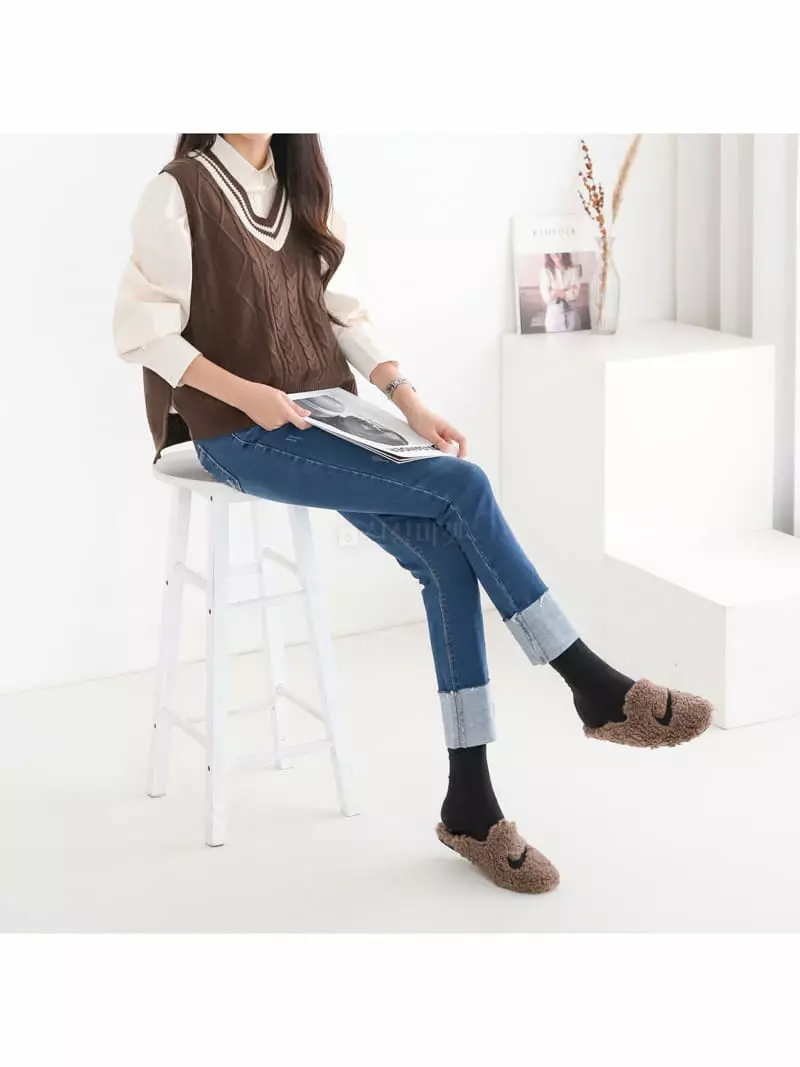 Golden Shoe - Korean Women Fashion - #momslook - ru2050 Slipper - 7