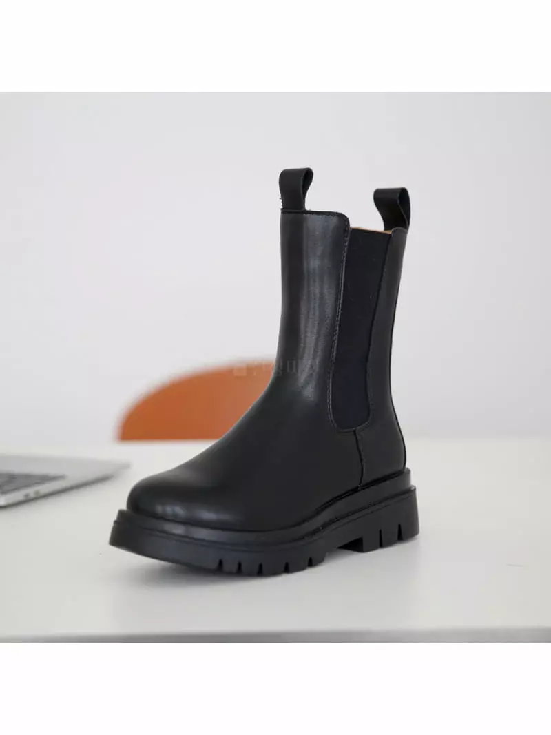 Golden Shoe - Korean Women Fashion - #momslook - rm0203 Boots - 2