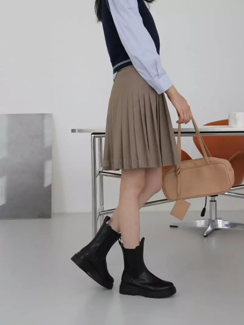 Golden Shoe - Korean Women Fashion - #momslook - rm0203 Boots - 7