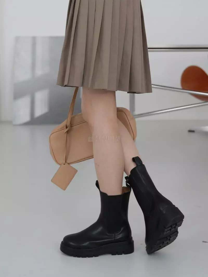 Golden Shoe - Korean Women Fashion - #momslook - rm0203 Boots - 8