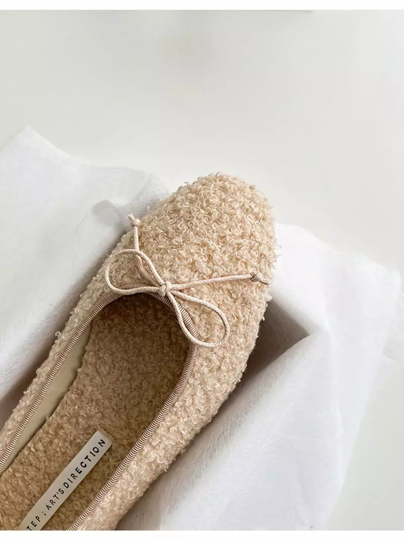 Golden Shoe - Korean Women Fashion - #momslook - st2138 Flats - 4