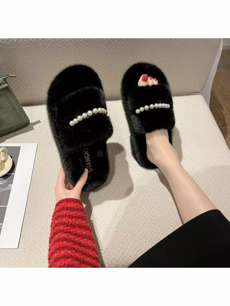 Golden Shoe - Korean Women Fashion - #momslook - RU7077 Slipper - 3