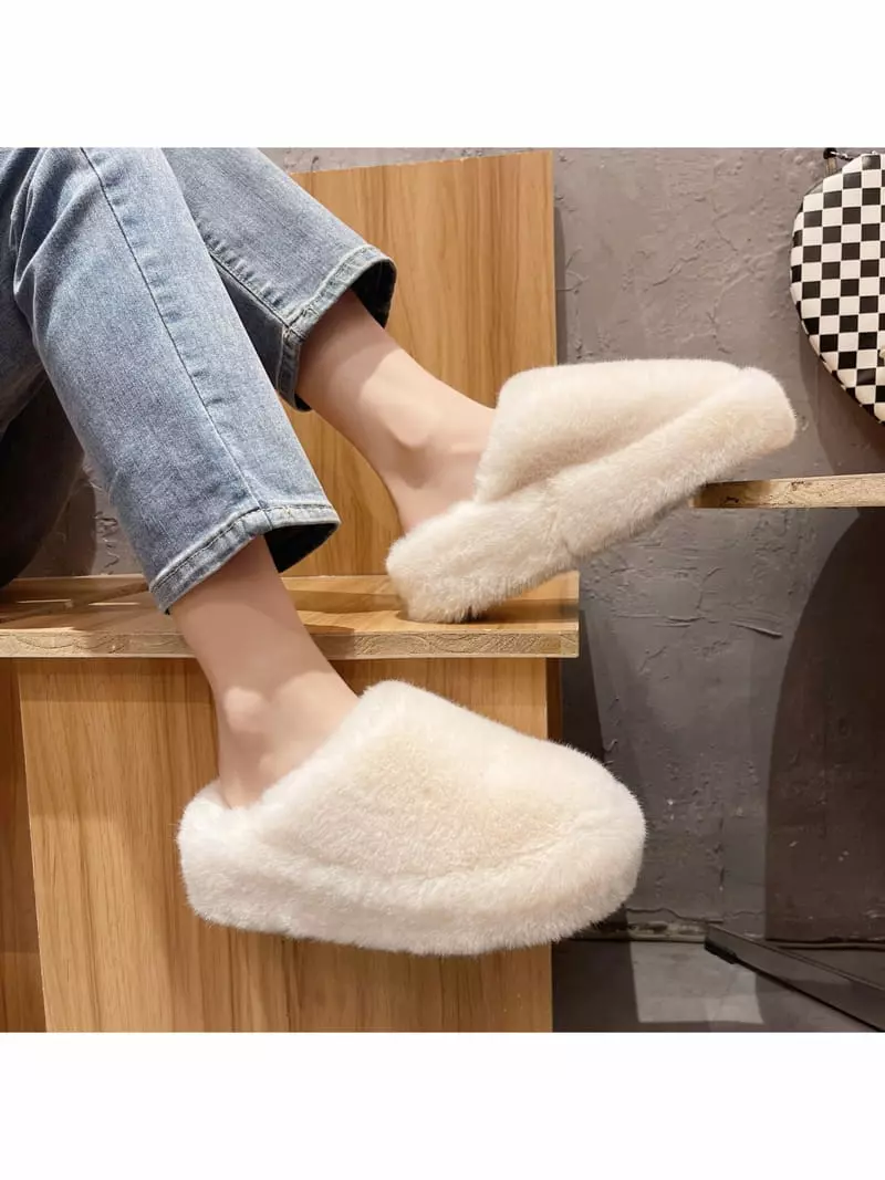 Golden Shoe - Korean Women Fashion - #momslook - ru7001 Slipper