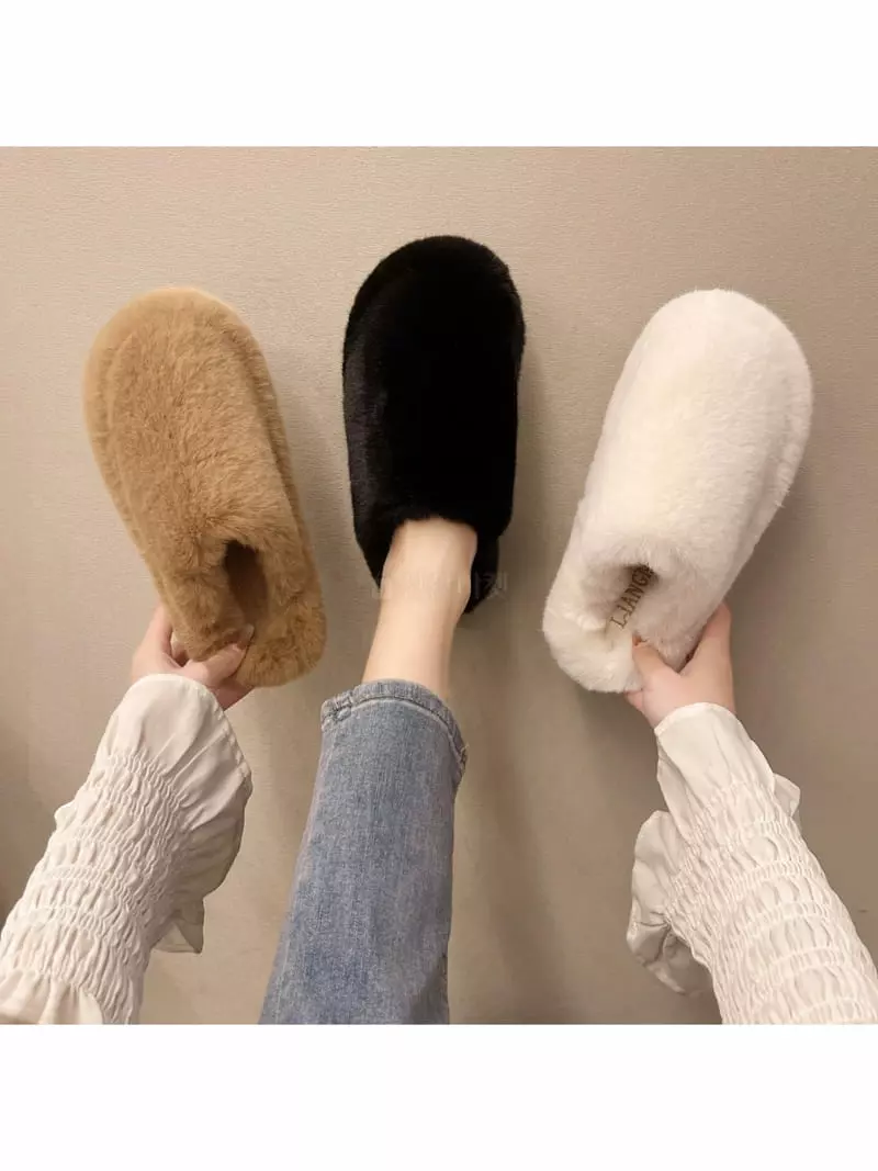 Golden Shoe - Korean Women Fashion - #momslook - ru7001 Slipper - 2