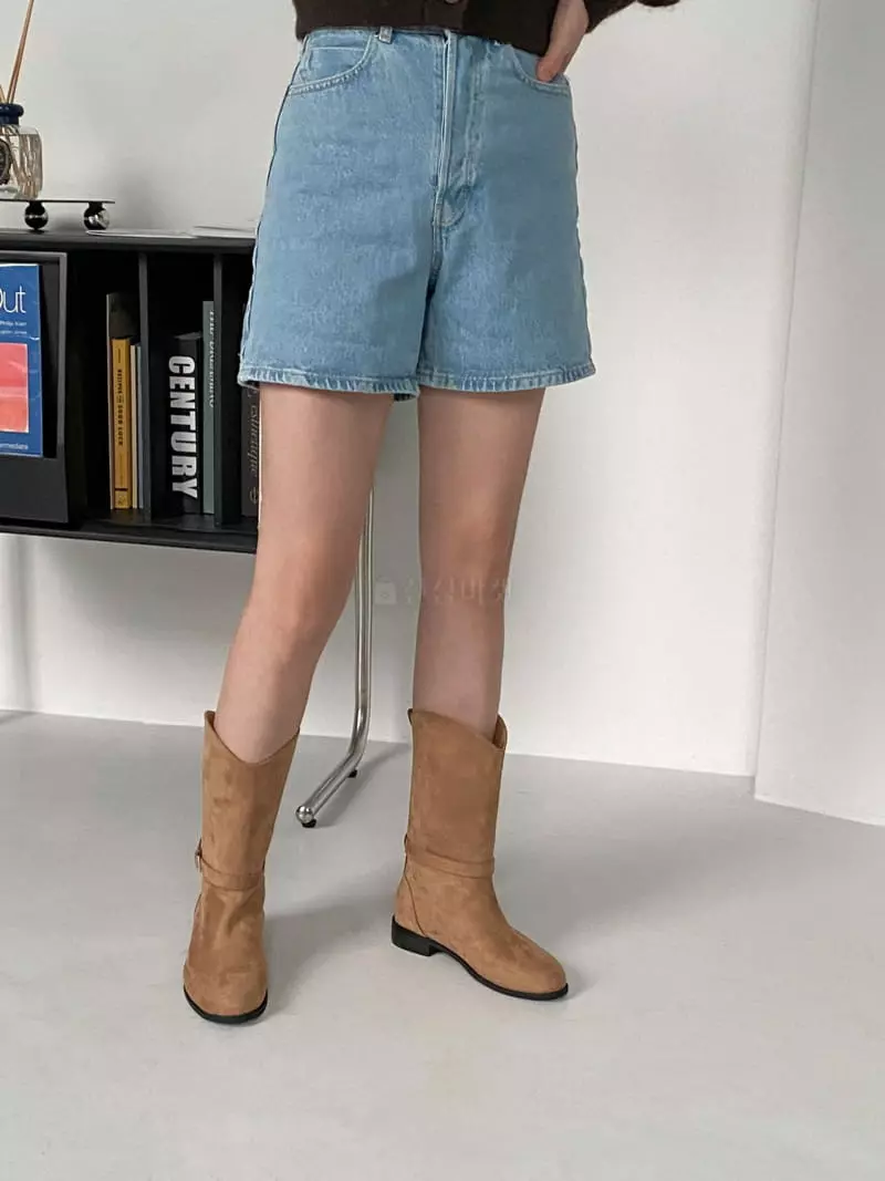 Golden Shoe - Korean Women Fashion - #momslook - h2033 Boots - 12