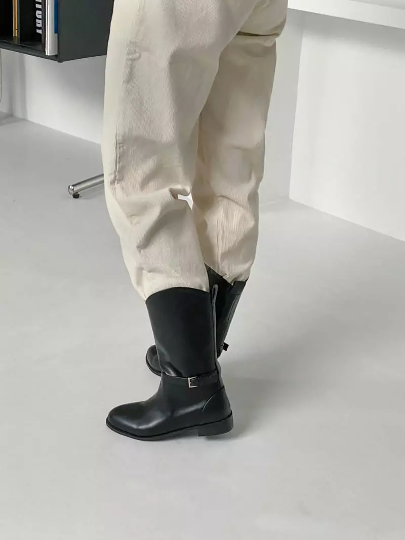 Golden Shoe - Korean Women Fashion - #momslook - h2033 Boots - 8