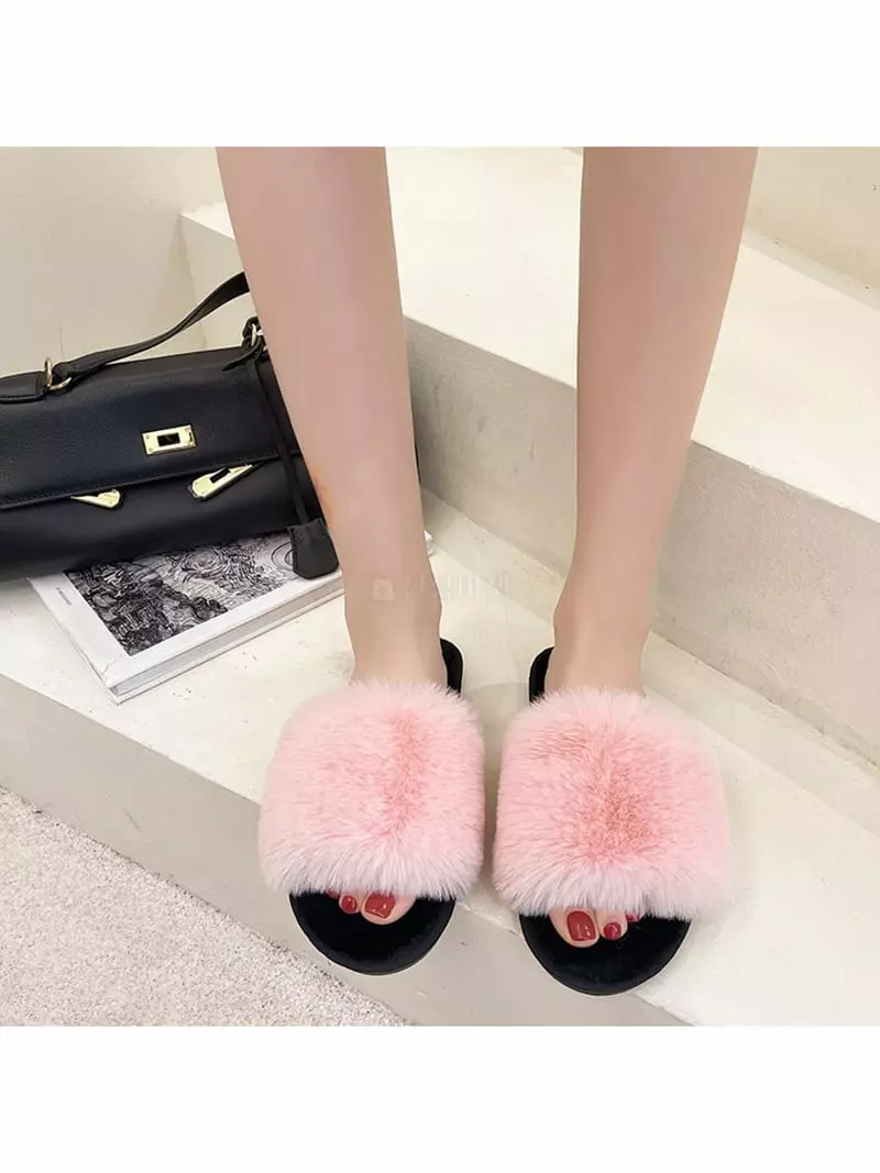 Golden Shoe - Korean Women Fashion - #momslook - R4112 Slipper - 8