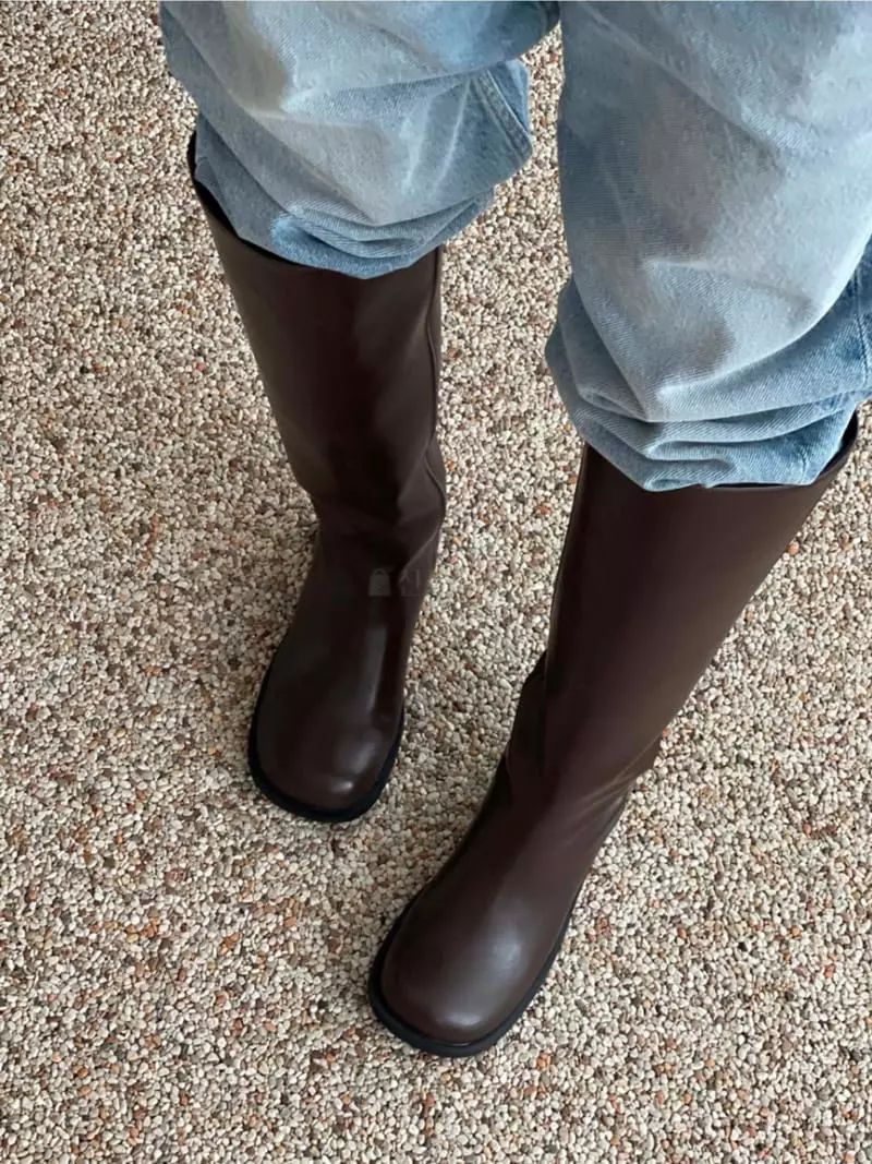 Golden Shoe - Korean Women Fashion - #momslook - L8220 Boots - 10