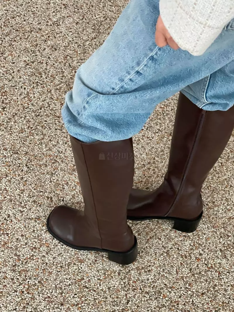 Golden Shoe - Korean Women Fashion - #momslook - L8220 Boots - 12