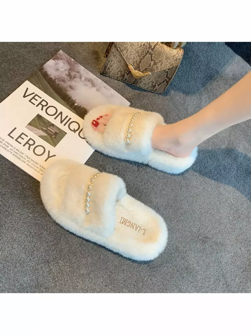 Golden Shoe - Korean Women Fashion - #pursuepretty - RU7077 Slipper - 7