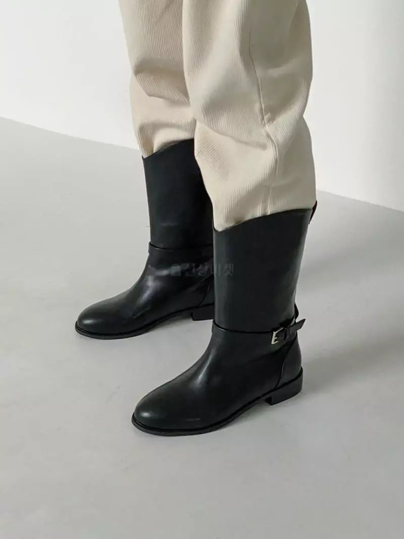 Golden Shoe - Korean Women Fashion - #pursuepretty - h2033 Boots - 2