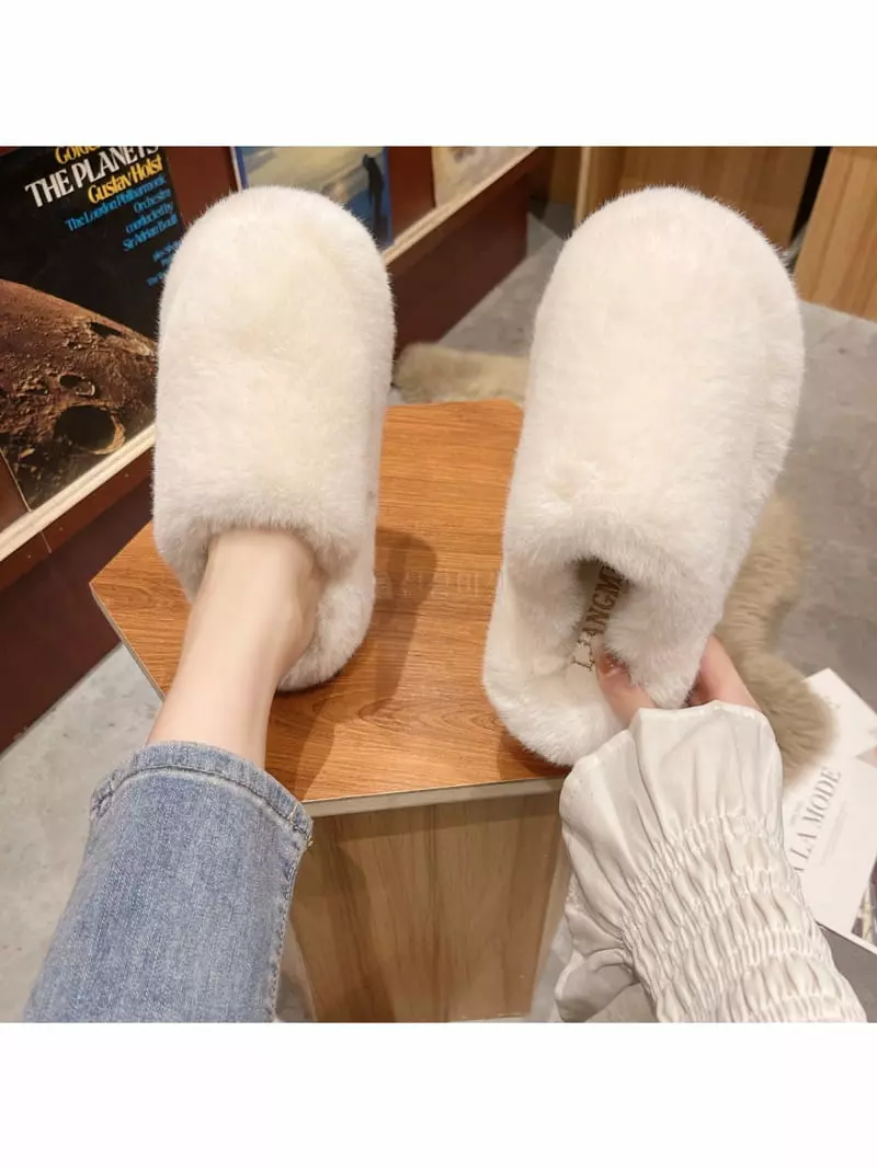 Golden Shoe - Korean Women Fashion - #restrostyle - ru7001 Slipper - 7