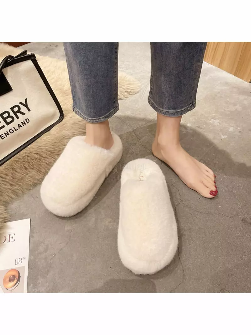Golden Shoe - Korean Women Fashion - #romanticstyle - ru7001 Slipper - 8