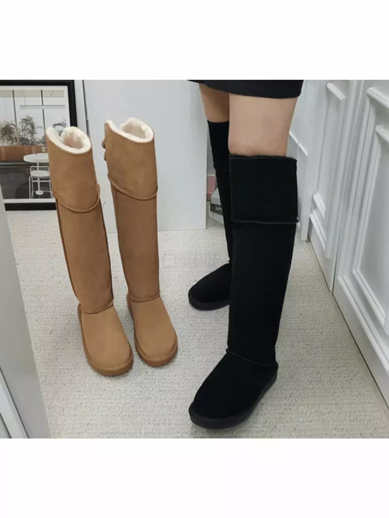 Golden Shoe - Korean Women Fashion - #shopsmall - K0042 Boots - 3