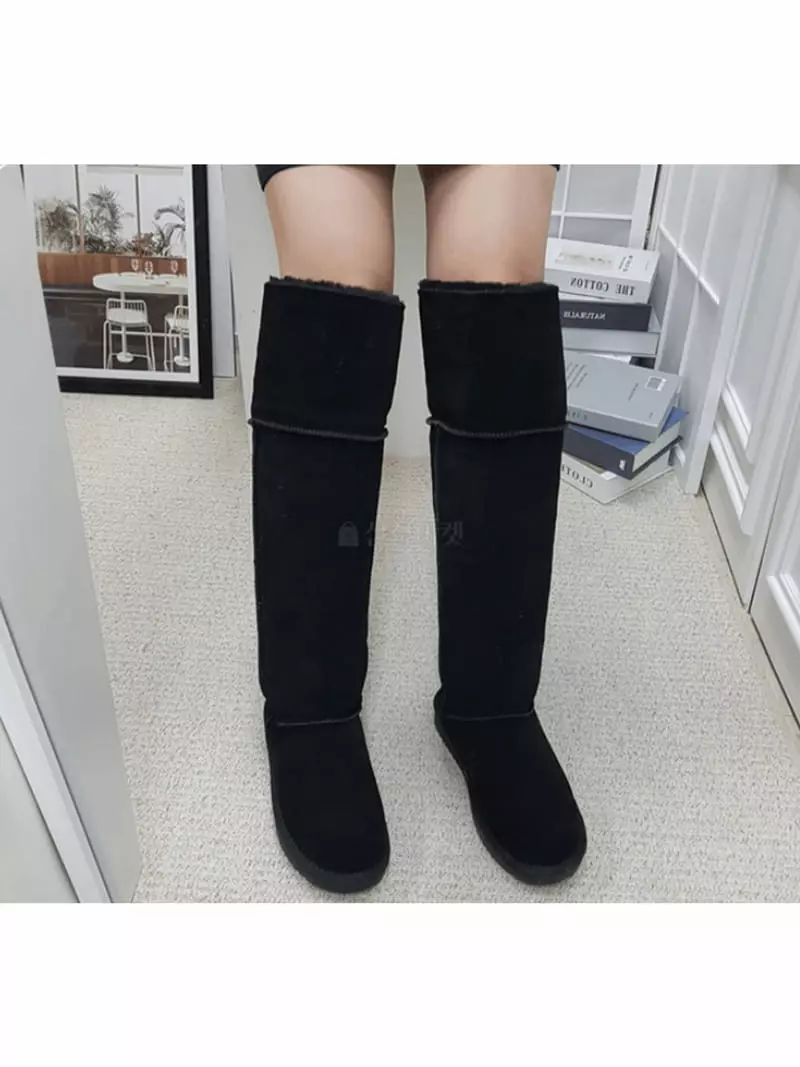 Golden Shoe - Korean Women Fashion - #shopsmall - K0042 Boots - 4