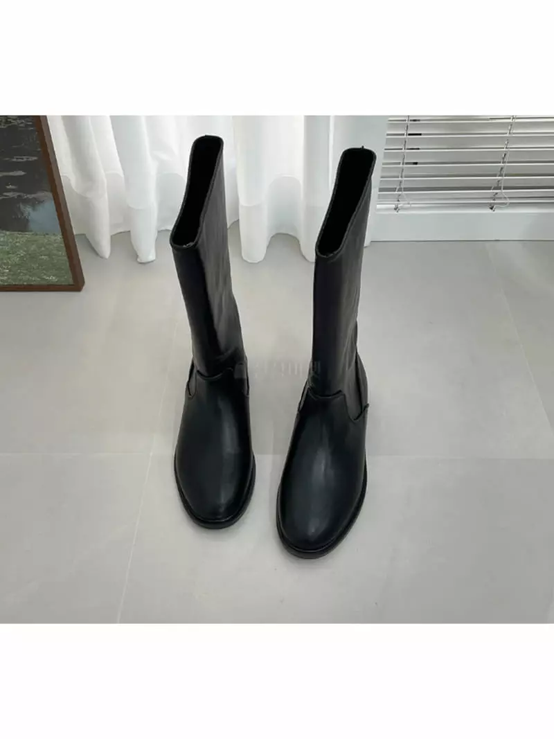 Golden Shoe - Korean Women Fashion - #thelittlethings - bu5411 Boots - 3