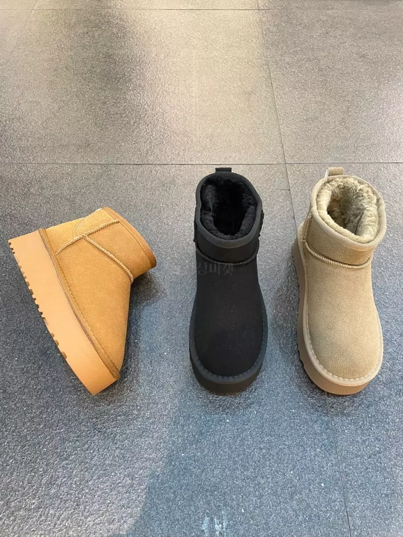 Golden Shoe - Korean Women Fashion - #thelittlethings - dam1032 Boots - 2
