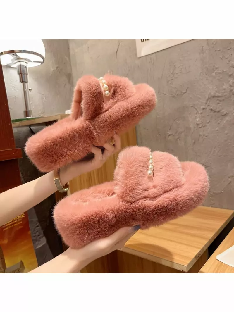 Golden Shoe - Korean Women Fashion - #thelittlethings - RU7077 Slipper - 12
