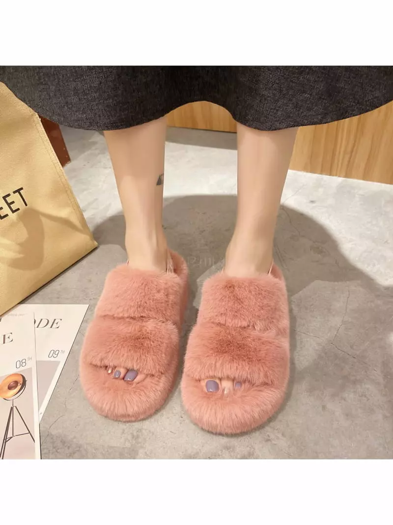 Golden Shoe - Korean Women Fashion - #thelittlethings - R7133 Slipper - 6