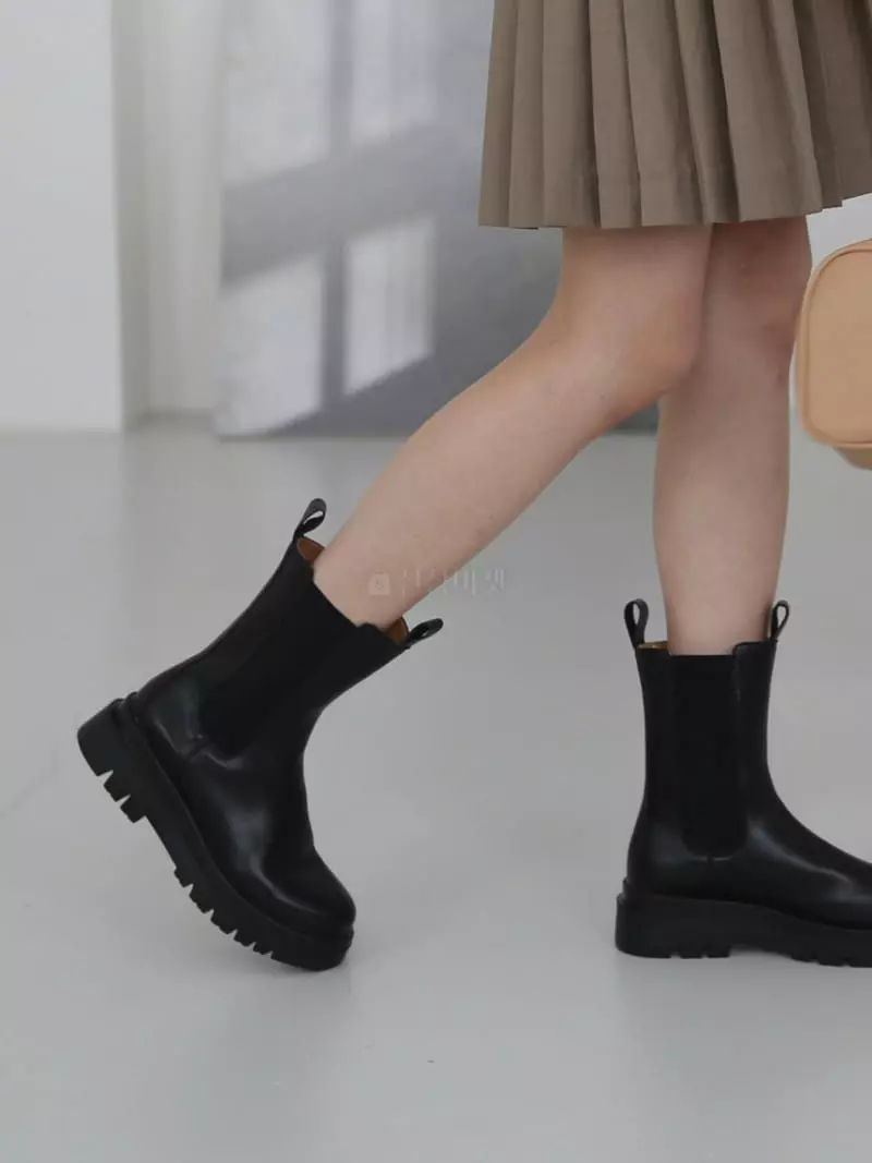 Golden Shoe - Korean Women Fashion - #vintageinspired - rm0203 Boots - 10