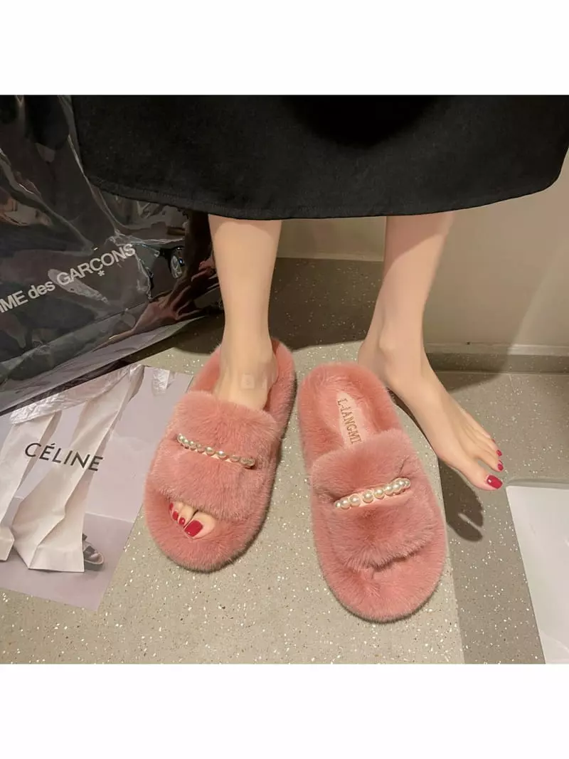 Golden Shoe - Korean Women Fashion - #vintageinspired - RU7077 Slipper - 5