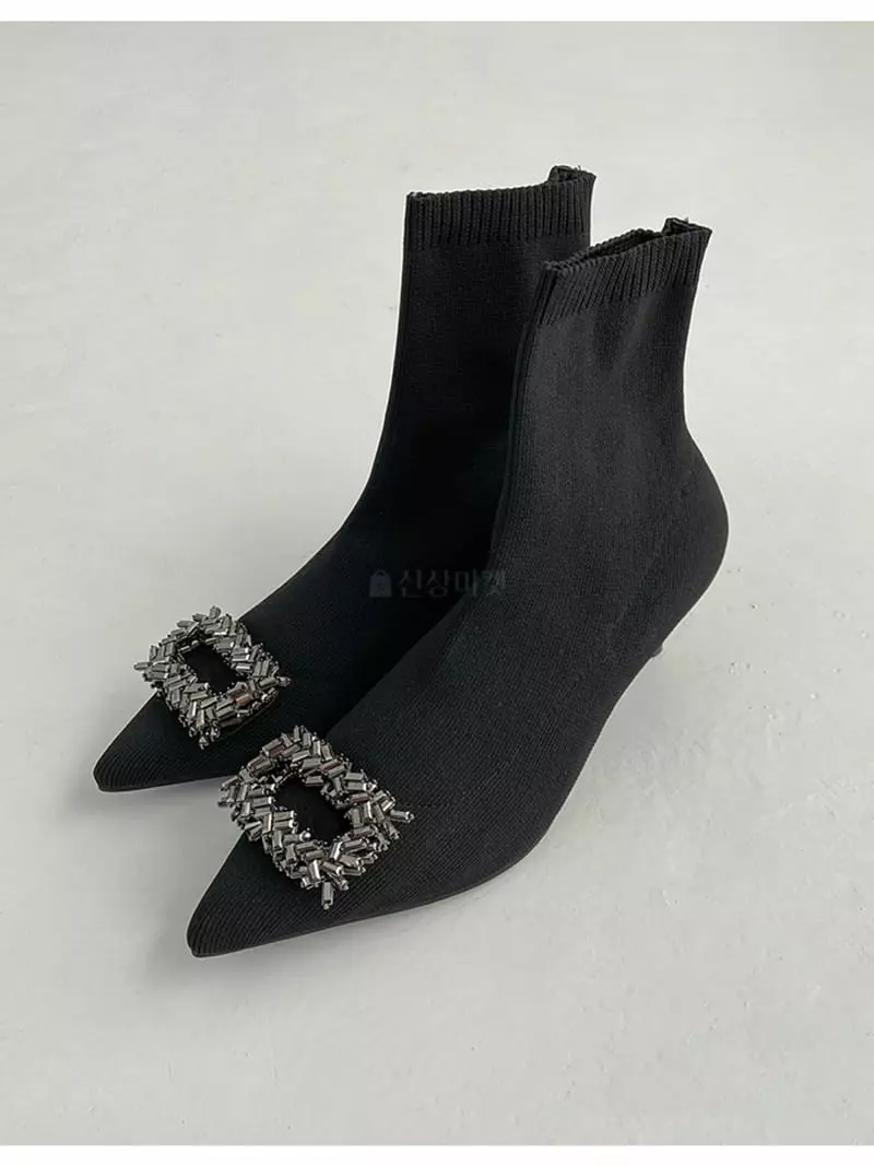 Golden Shoe - Korean Women Fashion - #vintageinspired - st1623 Boots