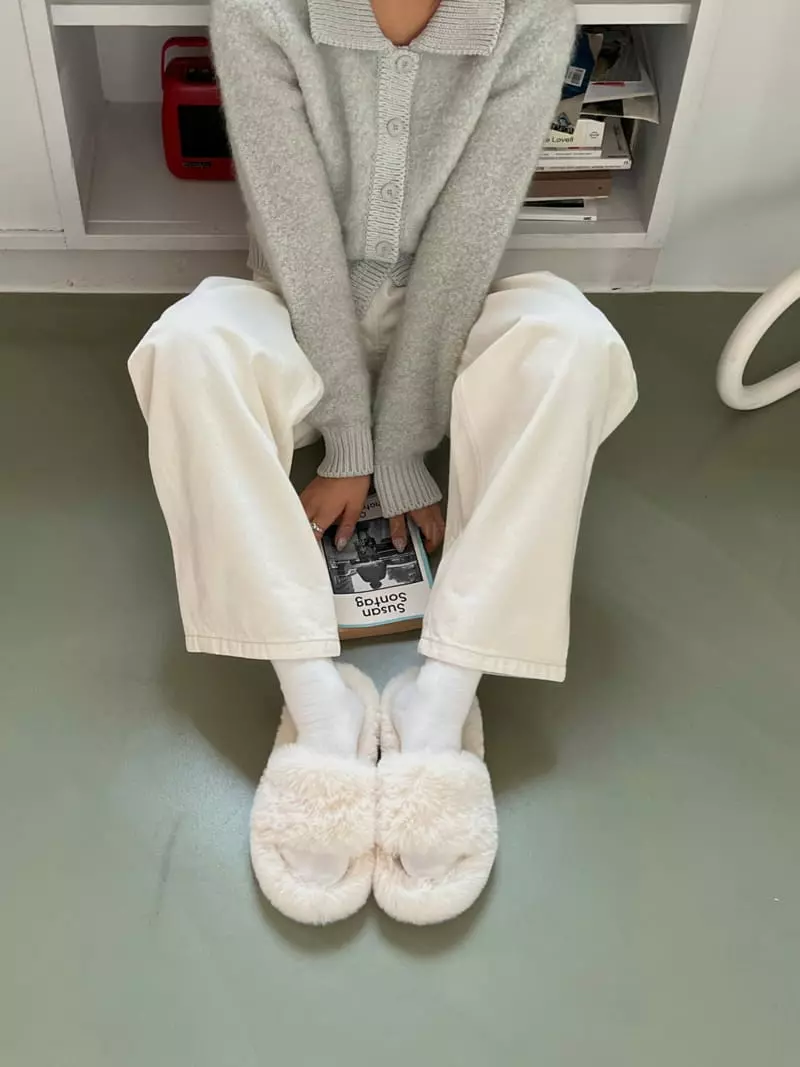 Golden Shoe - Korean Women Fashion - #vintagekidsstyle - rm0270 Slipper - 10