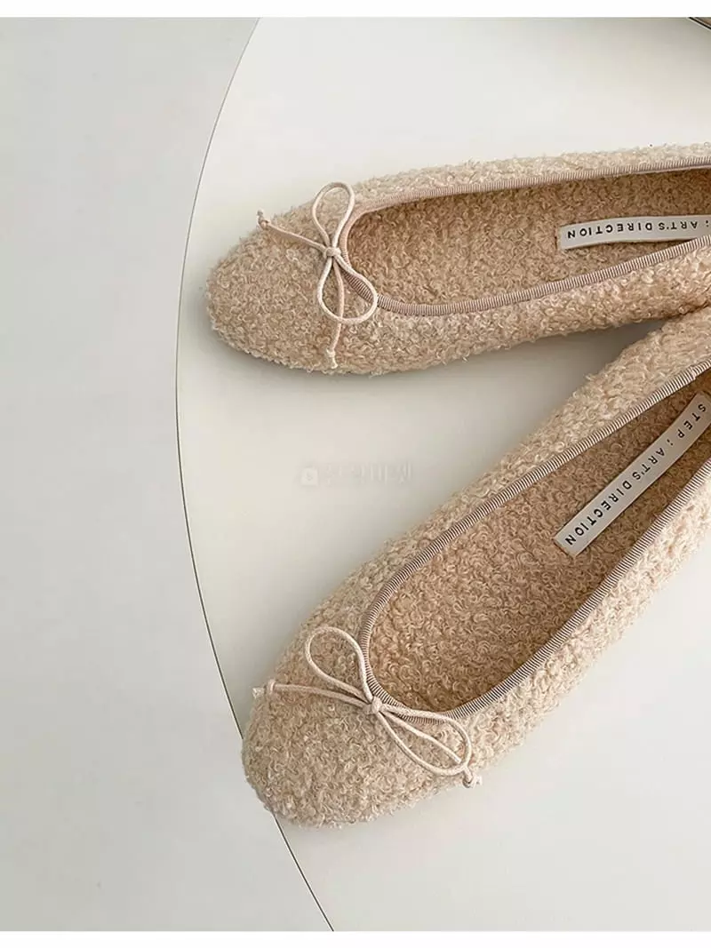 Golden Shoe - Korean Women Fashion - #vintagekidsstyle - st2138 Flats - 8